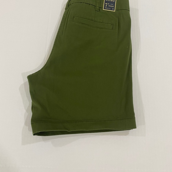 J. Crew Chino Green Shorts Size 6 NWT - Picture 7 of 10
